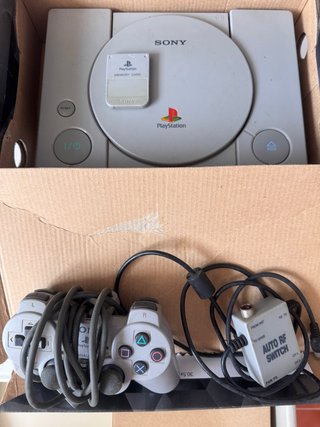Consola Sony PlayStation 1 Beige/Gris