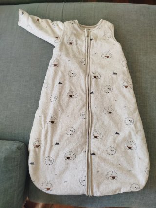 2 Sacos Dormir Bebé  terciopelo TOG 2.5 (6-18m)
