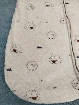 2 Sacos Dormir Bebé  terciopelo TOG 2.5 (6-18m)
