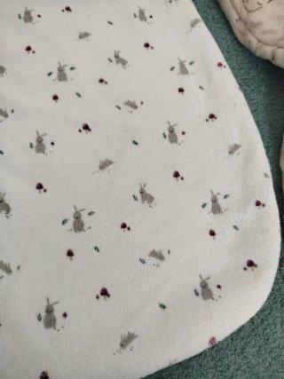 2 Sacos Dormir Bebé  terciopelo TOG 2.5 (6-18m)