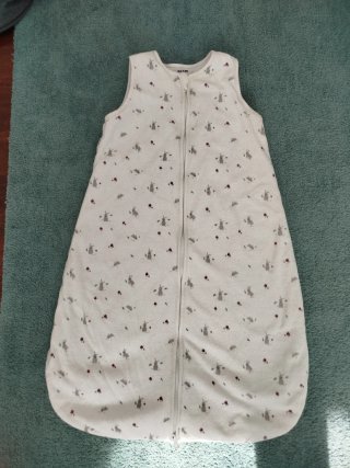 2 Sacos Dormir Bebé  terciopelo TOG 2.5 (6-18m)