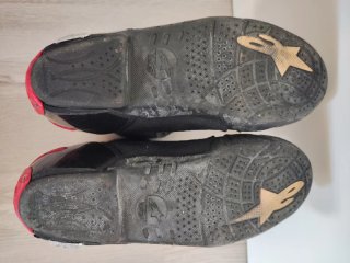 Botas Alpinestars Supertech R Negras Rojas Talla42