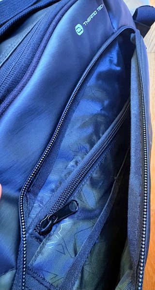 Borsa NOX Comfort per 2 racchette. Triplo spazio