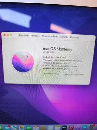 MacBook Air 13 2017 Plata