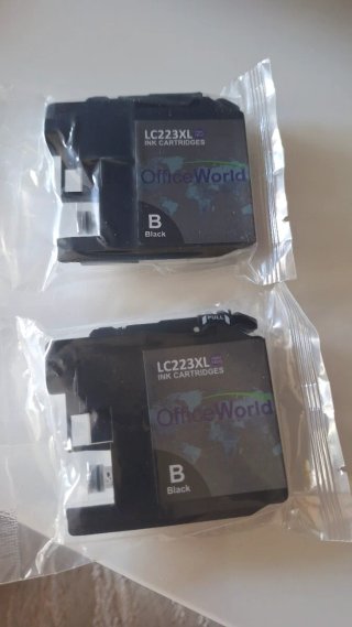 2 Cartuchos Tinta Negra LC223XL OfficeWorld