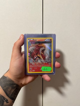 Carta Pokémon Entei Antiguos Orígenes Español