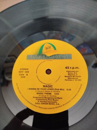 Vinilo Magic - I Wanna Be Your Lover