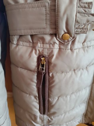 Chaquetón Sfera Mujer Beige Talla M