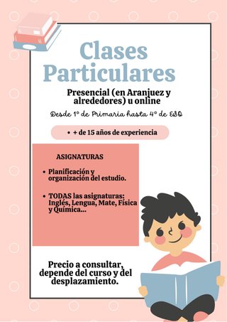 Clases Particulares Presencial y Online