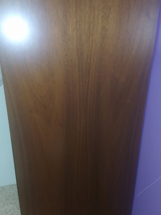 Mueble comedor chapa nogal y frentes lacado,nuevo