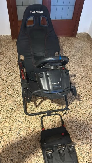 Playseat Challenge Silla Gaming Negra + PLAY 5