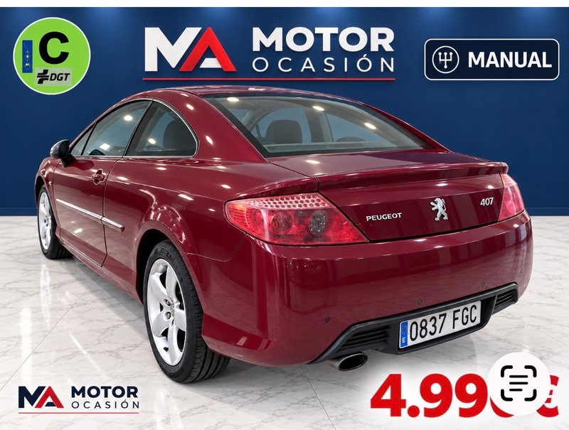 Peugeot 407 Coupé 2.2 Pack (2006) 2006, foto 3