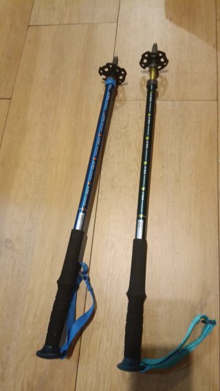Bastones de trekking ajustables
