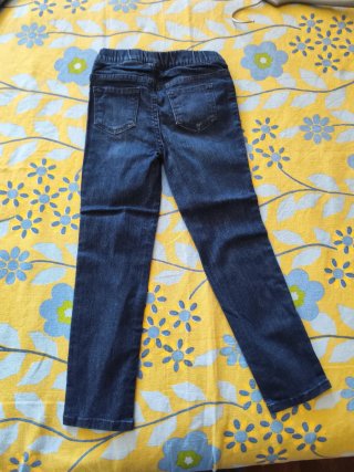 Jeans bambina jeggings denim 2-3 anni
