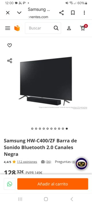 Barra de Sonido Negra