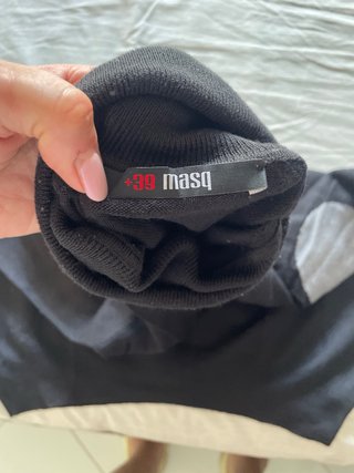 Maglione collo alto nero XXL