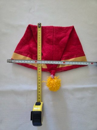 Gorro Elfo Español Rojo y Amarillo