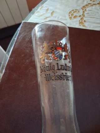 Vaso de cerveza König Ludwig