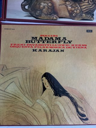 4 Vinilos Ópera Puccini Originales DECCA STEREO