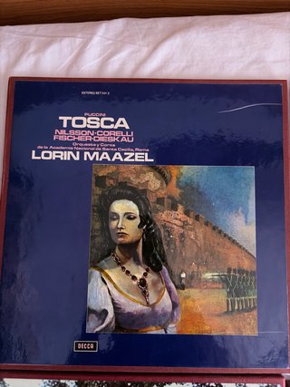 4 Vinilos Ópera Puccini Originales DECCA STEREO
