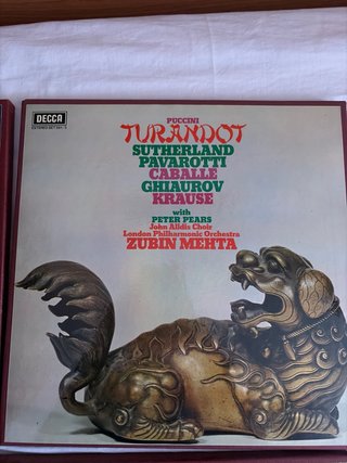4 Vinilos Ópera Puccini Originales DECCA STEREO