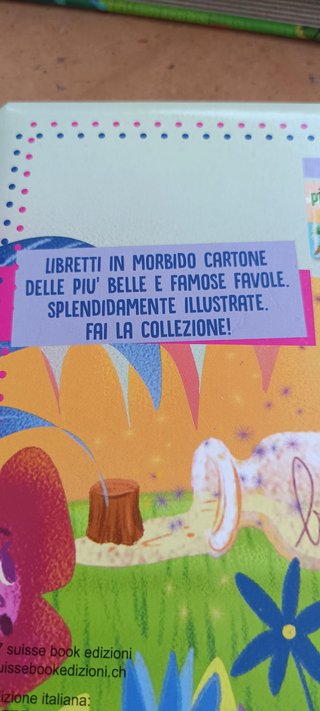 Set 3 libri con favole per bambini.