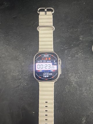 Watch Ultra Plata/Blanco