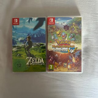 2 Juegos Nintendo Switch: Zelda y Pokémon
