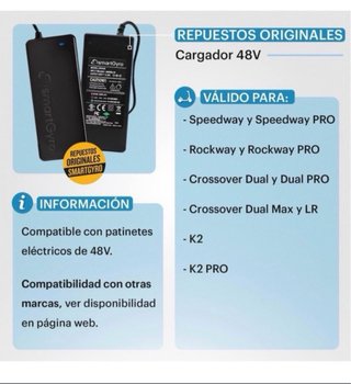 Cargador SmartGyro 4800 Original