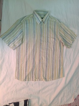 Camisa Vintage Rayas Retro