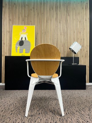 Silla Zuiver Louix - Natural White
