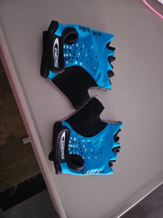 Guantes Ciclismo Niños Azul