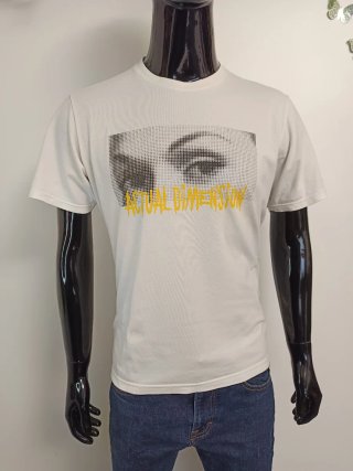 Camiseta Pull&Bear Estampada Ojos