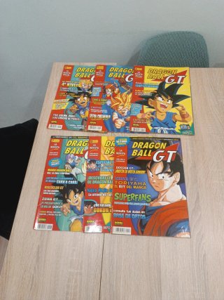 Lote revistas dragón ball gt
