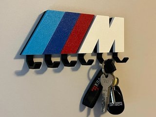 Perchero BMW M Power 5 Ganchos