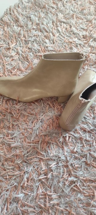 Botines mujer beige talla 36