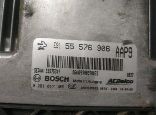 Centralita motor uce opel 405493 55576906 insignia