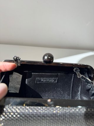 Bolso de mano negro