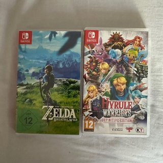 2 Juegos Nintendo Switch: Zelda y Hyrule Warriors