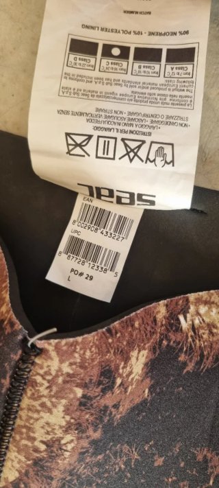 Neopreno pesca Submarina invierno SEAC