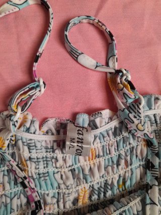 Vestido floral tirantes