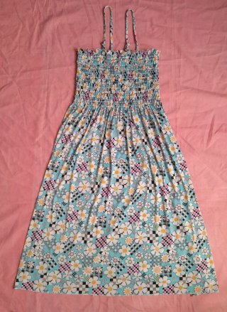 Vestido floral tirantes