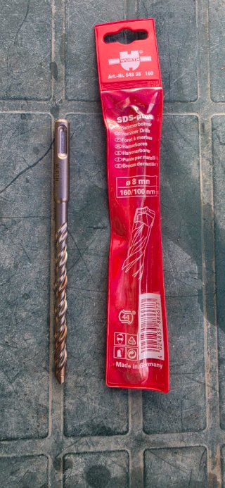 Broca SDS-Plus Würth 8mm 160/100mm