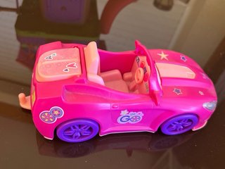 Pinypon Casa Árbol y Coche Rosa