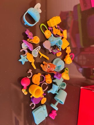 Pinypon Casa Árbol y Coche Rosa