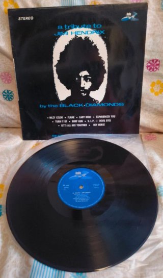 Vinilo LP Tribute Jimi Hendrix - Black Diamonds