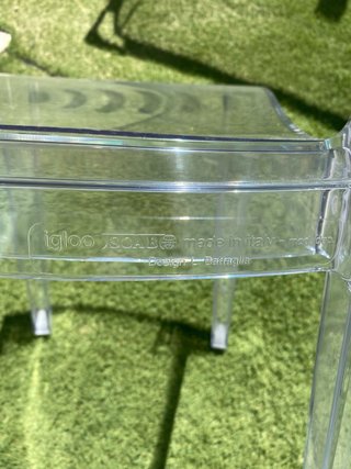 4 Sillas Transparentes Scab Design