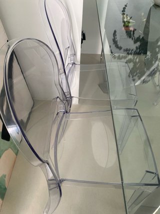 4 Sillas Transparentes Scab Design