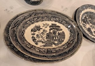 Vajilla San Juan Opaca 1890