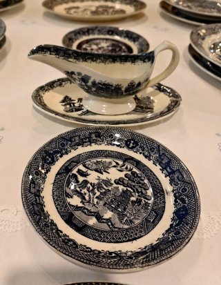 Vajilla San Juan Opaca 1890